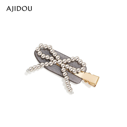 AJIDOU Ajidou hair accessories women's fashionable butterfly combination gold side clip birthday gift silver + gold 1 piece