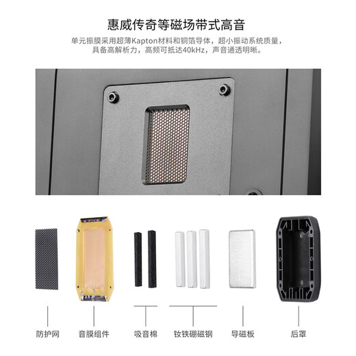 HiVi M300MKII 2.0-channel active HIFI bookshelf audio multimedia wireless Bluetooth home three-way desktop TV computer speaker