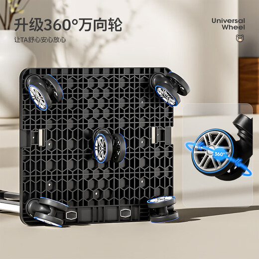 Huayuan Pet Tools Cat Bag Going Out Portable Backpack Cat Large Capacity Backpack Dog Multi-Cat Trolley Pet Trolley Box Moonlight Treasure Box Moonlight Treasure Box - Backpack + Bear Pendant + Trolley