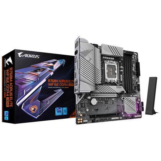 技嘉 【免24期息】B760 AORUS 主板小雕/魔鹰/电竞雕 支持 intel i5 12600KF/13490F/14600KF B760M A ELITE G5 D4小雕AX 单主板(不含cpu)