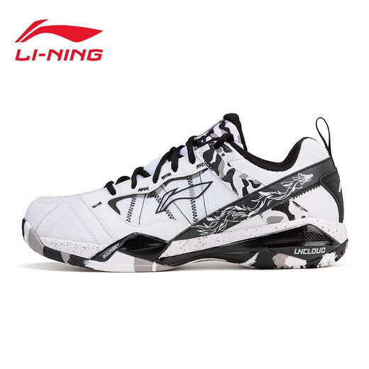 Li Ning badminton shoes for men and women, Invincible ACE cushioning, professional table tennis badminton competition sports shoes, Invincible ACE (same style as Shi Yuqi), standard last 41