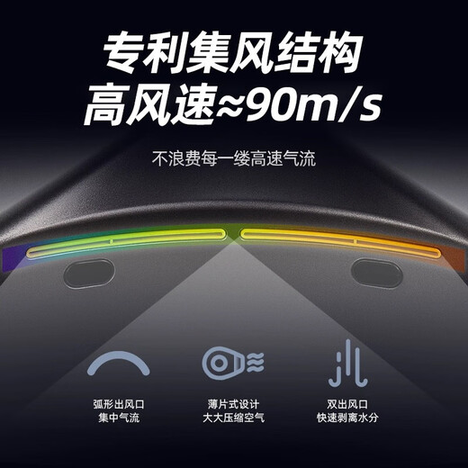 澳莎2025新款烘手机干手器全自动感应卫生间家用吹手烘干机吹干器干手 3897-镜面不锈钢