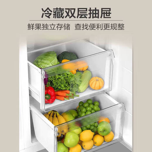 Холодильник Haier BCD-620WGHSSEDWV, 620 литров, с боковой дверью, первоклассный энергоэффективный, двухчастотный, с воздушным охлаждением, безморозный, большой вместительный холодильник из черного золота с очисткой