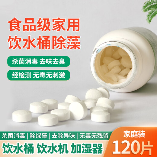 Renneng chlorine dioxide high-purity disinfection effervescent tablets well water bucket water dispenser humidifier spray instant algae removal moss sterilization 120 tablets one bottle