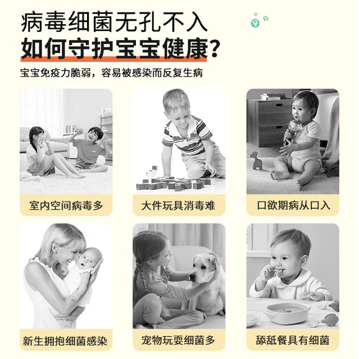 Solenal Hypochlorous Acid Disinfectant Special Disinfection and Sterilization Spray for Mothers and Infants Baby Food Grade Toy Climbing Pad Sterilization