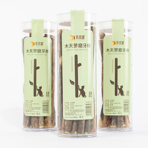 Leyoupai Mutianli cat molar stick cat snacks Mutian stick catnip cat toy 15 cans