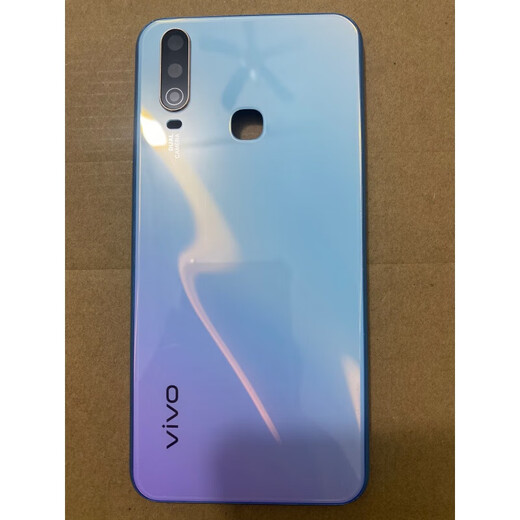 Vivo is suitable for Y3 battery cover, new mobile phone original back cover, front shell, middle frame card holder, power-on volume key, Y3 gradient blue back cover