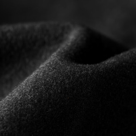 YOUNGOR Coat Men's Wool Cashmere Blended Fabric Business Coat Classic Goose Down Lined Coat 2025 New Product Black VYSY01N997AFA XL 180/100A (Recommended 150-160Jin Jin equals 0.5 kg)