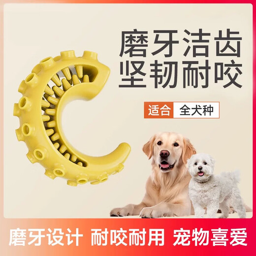 Cute Star Pet Dog Resistant to Bite and Molars Squid Bears and Miss Food Toys Teeth Cleaning and Oral Cleaning Pet Supplies for Large, Medium and Small Dogs and Puppies