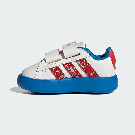 Adidas (adidas) children's shoes 25 autumn baby boy Marvel joint Spider-Man style GRAND sports and leisure shoes cloud shoes JQ8072