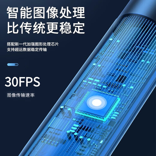 Honggong Endoscope Car Sewer Pipe Repair HD Camera Industrial Waterproof Probe 5 Meter Hard Wire Three-in-One