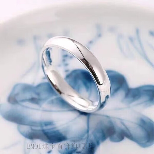 BMOI Old Phoenix 999 sterling silver pure silver ring glossy adjustable ins versatile simple domineering men's solid silver men's and women's ring mfbf-men/sterling silver glossy ring + free certificate 9.8 grams // solid // this year's popular style