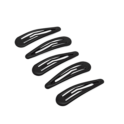 M2KA frosted hairpin bb clip new headwear one-word clip side clip fixed broken hair bangs hairpin female black * 6 pieces