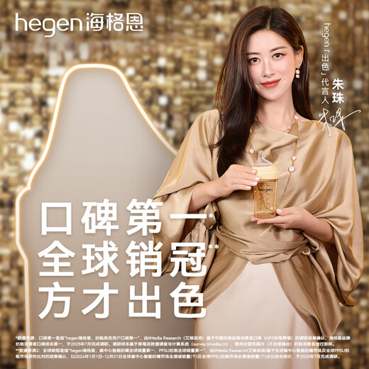 HEGEN pacifier baby off-center pacifier design super soft silicone Y-shaped food pacifier 2 pack