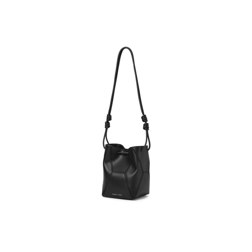 Calvin Kleinpu Rope Knot STRAP Géométrique Versatile Small Sac CK Sac Crossbody Sac Small Femme Multi-couleur Boîte cadeau brun foncé brun foncé