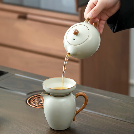 Tang Yue Kung Fu tea set home office all-in-one Yongquan automatic water boiling tea tray tea set complete set of tea table for guests