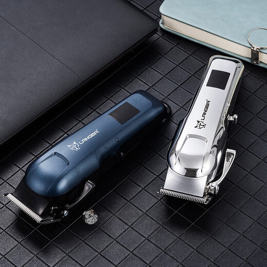 Bomei's special pet electric shaver, dog shaving artifact, small dog hair pusher, hair trimmer, high power, no hair jam, noble silver standard model