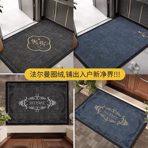 Xinglianxin entrance door mat 2025 new door carpet stain-resistant no-wash household foot mat entrance door mat 80X120cm