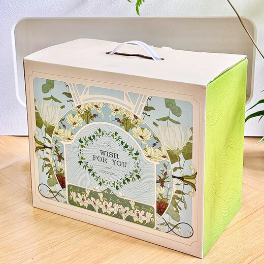 Ingrid's birthday gift is practical and high-end, a gift for girls to meet their besties, a gift for elders, glass water cup, health set, souvenir, health combination set, gift box 1 piece