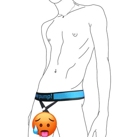 Men's Thong 251 Pure Desire Sexy Men's Underwear Tight Low Waist Up Butt Lift Hollow Free Ring Single Butt Shot One Size Larger