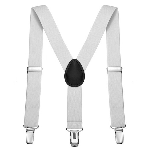 Woodpecker Stage Performance Children's Suspenders Suspender Clips for Boys and Girls Student Suspenders Suspenders Elastic Black