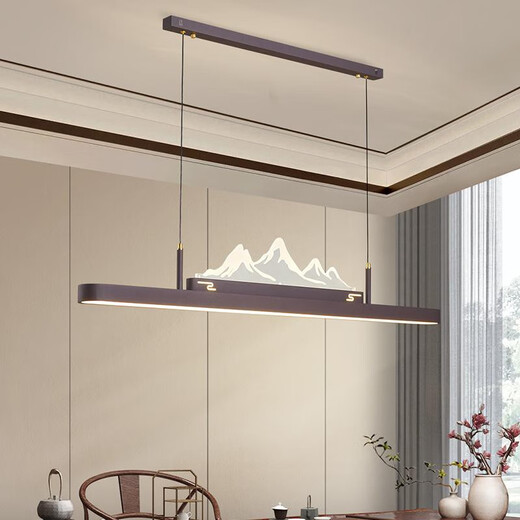 OPP 2025 Neue chinesische Kronleuchter Emaille Crafts Restaurant Tea Room Lamp Simple Zen Chinese Style Bar 9905-Small