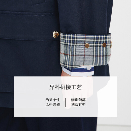 Navigare Italian dinghy 25 new style mid-length windbreaker women's Barn style lapel work jacket 2331545505