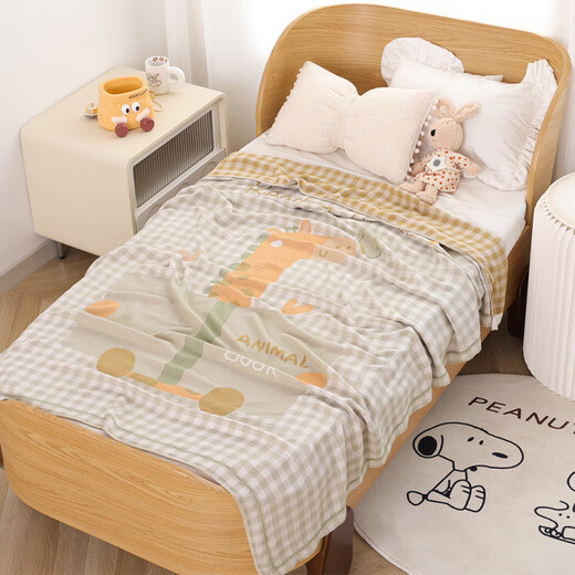 Pick-up Cat Newborn Children's Gauze Bamboo Fiber Cooling Blanket Thin Baby Cover Blanket Ice Silk Cooling Baby Towel Quilt Nap Blanket Xiaolu Class A Cooling Blanket