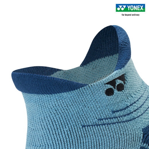 YONEX/Yonex 25FW autre 1452025BCR chaussettes de sport courtes respirantes et confortables homme yy bleu métallisé