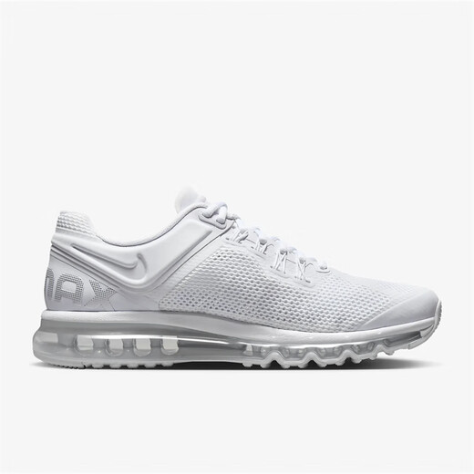 耐克（NIKE）男鞋 Air Max 2013 新款经典气垫减震轻便透气黑武士男运动跑步鞋 白色HF4884-100 38.5