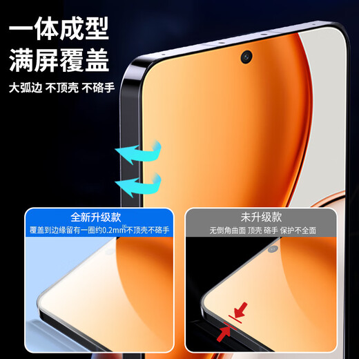 Smorss second patch dust removal, suitable for Honor X70 tempered film honorX70 mobile phone film dust-free second patch artifact full screen coverage HD anti-fall anti-fingerprint second unlock film