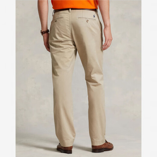 RL Ralph Lauren summer new business casual pants pure cotton straight trousers POLO men's pants black thin section 40 W 190-200Jin Jin equals 0.5 kg