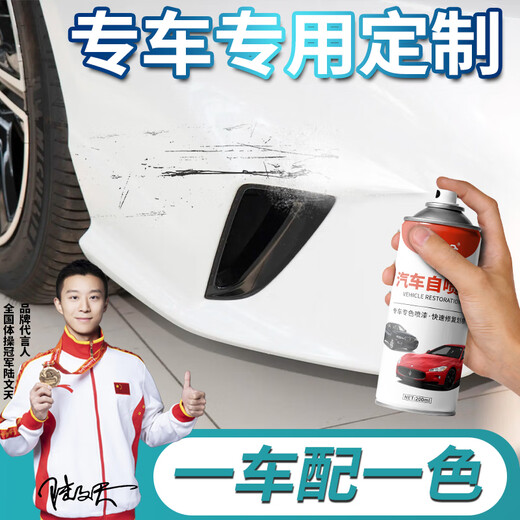 Yiquan Car Customization Car Repair Paint Pen Self-spray Paint Repair Artifact Pearl White BYD Original Spray Paint + Soil Repair Package One Car One Color Required Message Model Year Color