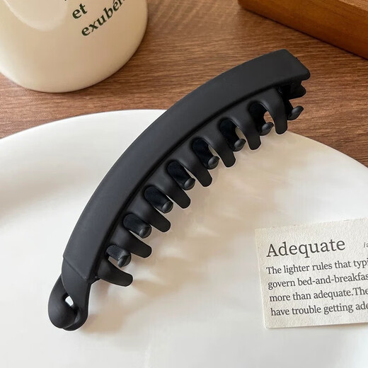 Banana clip back of head clip hair clip vertical clip twist clip hair accessories special hair clip for women high ponytail large amber leopard print 1 piece