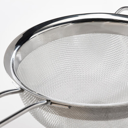 IKEA (IKEA) KLOCKREN stainless steel filter spoon soy milk filter sieve baby food colander filter bowl 2 liters