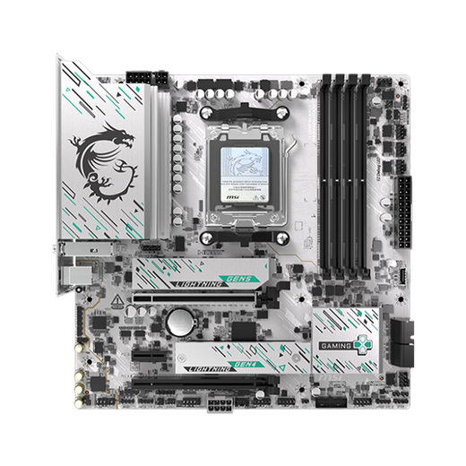 微星B840B850 游戏办公电脑主板 支持CPU 7代9代锐龙 AM5接口 微星B850M GAMING PLUS WIFI