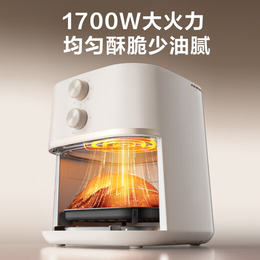 SUPOR air fryer household large capacity 6L easy-to-use knob fully automatic all-in-one machine steam tender KJ60D813