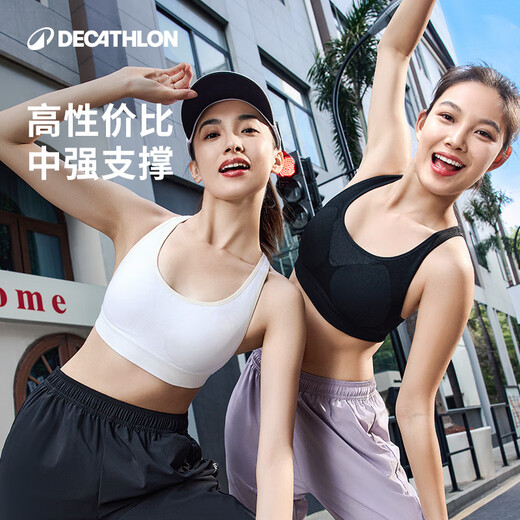 Decathlon Sports Bra Women's Medium Intensity Yoga External Wear Breathable Y Back Bra-5513014