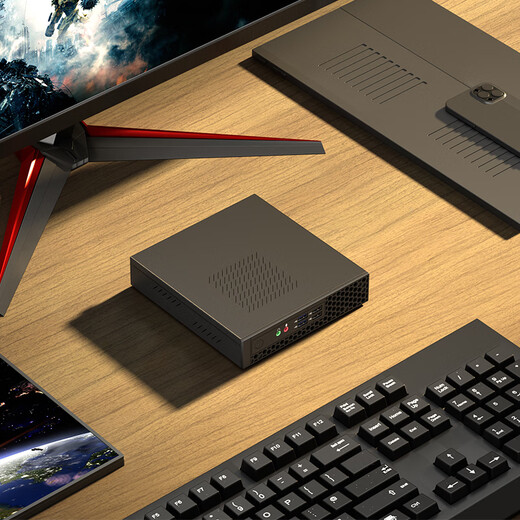 Caiguan 12th generation Core i5 mini computer host micro desktop miniPC online class high performance paperless office cloud terminal htpc new package i7 quad core/16G dual memory/256GSSD