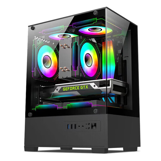 Five Color Fish 13th generation Core i9-13900HX RTX5060 8G independent display 32G+1TB desktop gaming desktop computer host commercial office machine 27 inches