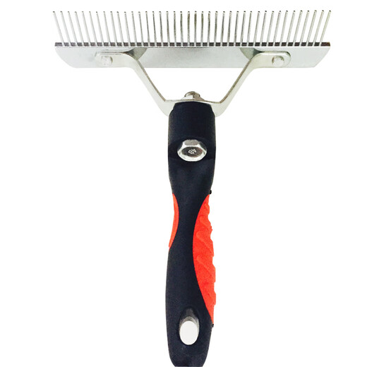 Dimple pet dog comb to remove floating hair, dog hair comb, cat comb, cat comb, cat hair brush, cat hair cleaner, combing tool* medium and large dog rake comb