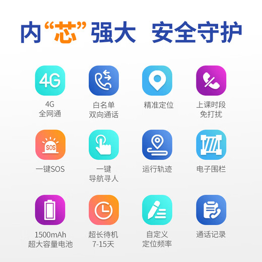 Carl smart electronic student card school communication children's mobile phone GPS positioning tracker anti-lost artifact