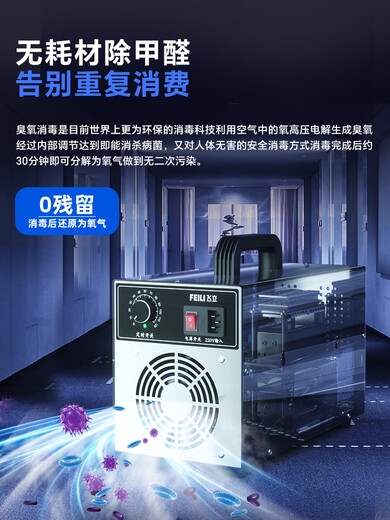 Feili ozone disinfection machine home hotel formaldehyde removal ozone generator car sterilizer oxygen machine FL810S human-machine total deposit FL805D plasma