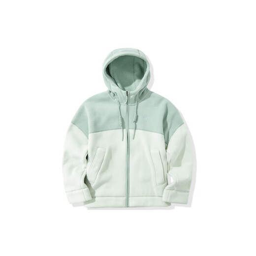 Kolon Sport Off Camp Serie Lose Kapuze Inner Composite Lamm Velvet Jacke Frauen Aprikose Pe M 165
