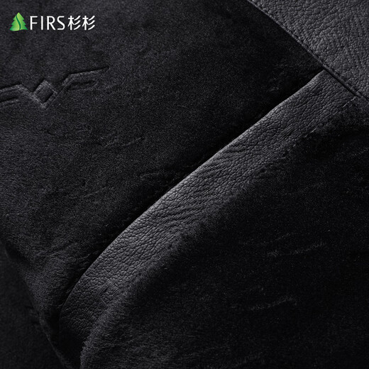 Шаньшань кожаная куртка мужская осенне-зимняя бархатная новая деловая повседневная мотоциклетная кожаная куртка с лацканами для молодежи и среднего возраста мужская рабочая одежда