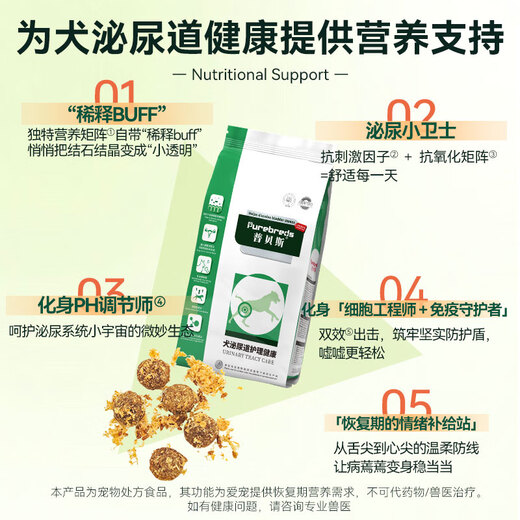 Pubes dog urinary prescription food urethral inflammation stones struvite urinary tract infection cystitis disordered urine dog urethra care food dog urinary tract prescription food 600g