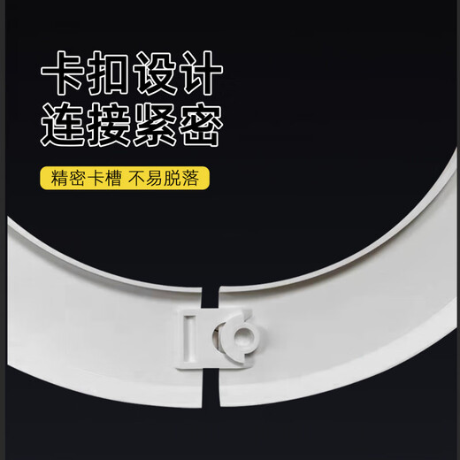 Baitian flue opening shielding cover kitchen ceiling hole ugly artifact range hood exhaust pipe square widened edge decorative cover square widened edge hole cover