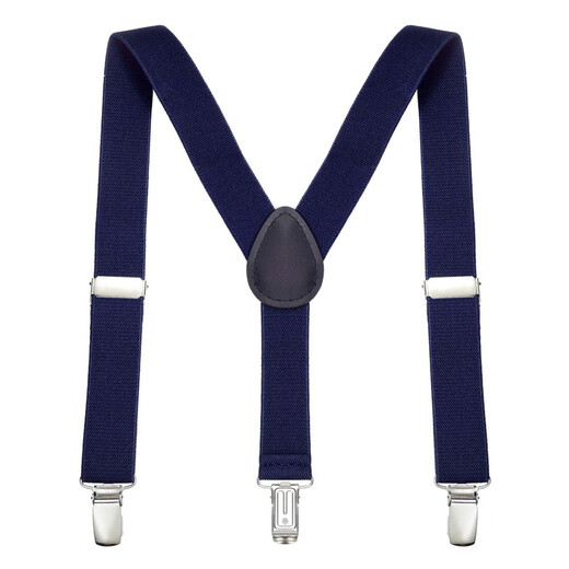 Woodpecker Stage Performance Children's Suspenders Suspender Clips for Boys and Girls Student Suspenders Suspenders Elastic Black