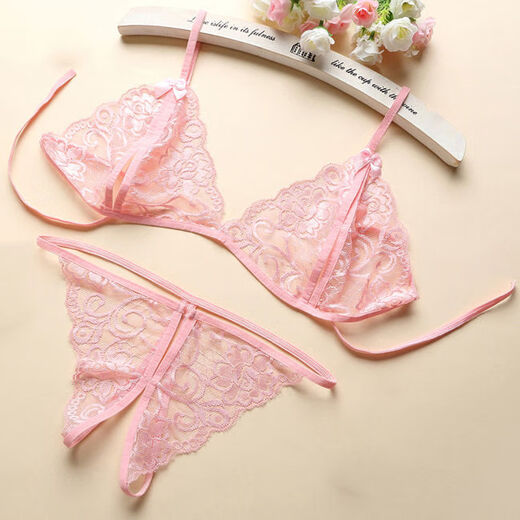 Sexy sexy underwear large size women's open crotch thong bed flirting hot underwear black open underwear underwear 80120Jin Jin equals 0.5 kg confidential delivery