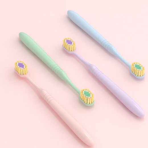 TEAHORSAY ultra-soft bristle wide-head toothbrush 8-piece set disposable toothbrush household men and women gum protection ultra-fine bristles